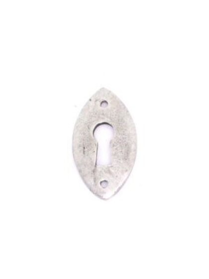 STUK MEUBELSLOTPLAATJE BKOV-23 BRITANNIUM (BRI) 23x42mm