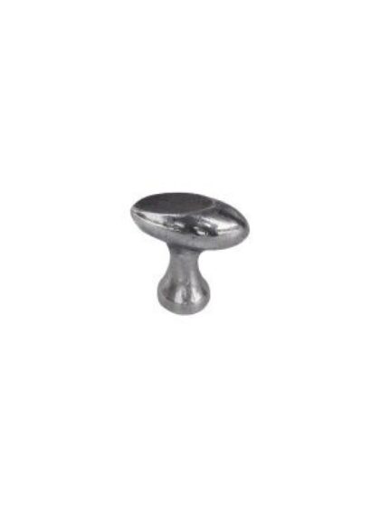 STUK MEUBELKNOP PM1581 ZILVER (BS) 27mm