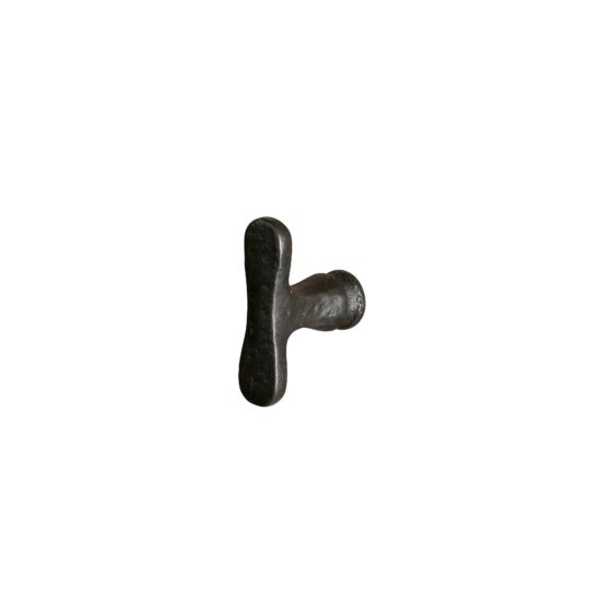 STUK MEUBELKNOP PBU-37 VEROUDERD IJZER - ZWART (VO) 37mm
