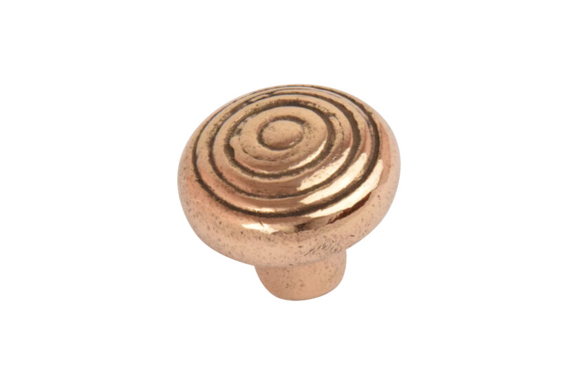 STUK MEUBELKNOP POCH 39 NATUUR BRONS (NB) 39mm