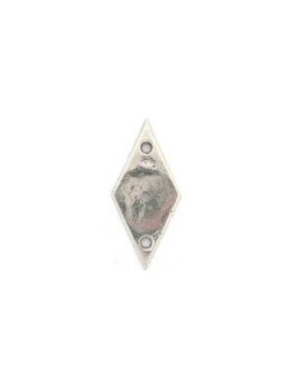 STUK MEUBELROZET BHR-70 WIT BRONS (WB) 70 x 30mm ; Ø4,5mm
