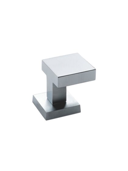 STUK DEURKNOP 755 50-Q/ CHROOM SAT (CS) 55x55mm