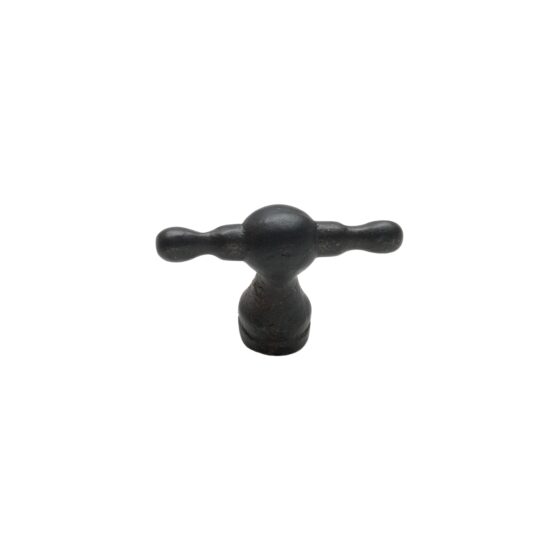 STUK MEUBELKNOP TAP-45 VEROUDERD IJZER - ZWART (VO) 45mm