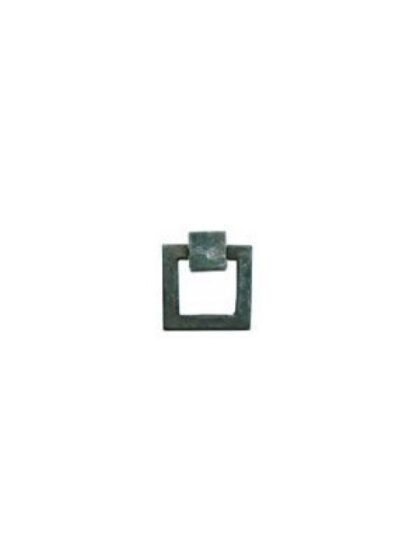 STUK MEUBELKNOP PM1623 GROEN BRONS (OG) 43x40mm