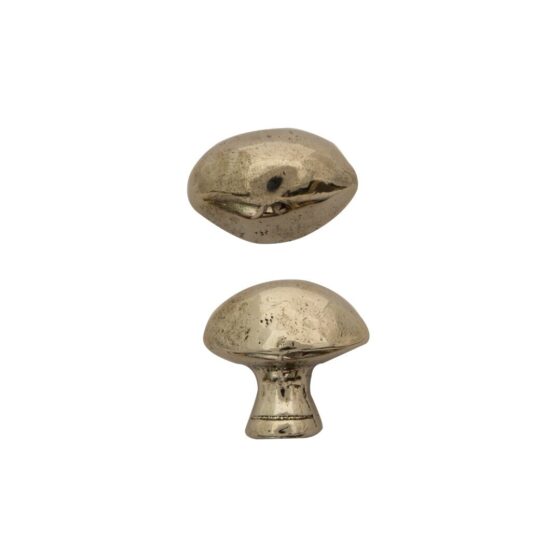 STUK MEUBELKNOP POS-28 WIT BRONS (WB) 28mm