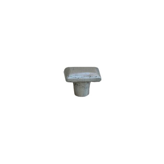 STUK MEUBELKNOP PM1618 ZILVER (BS) 30x25mm