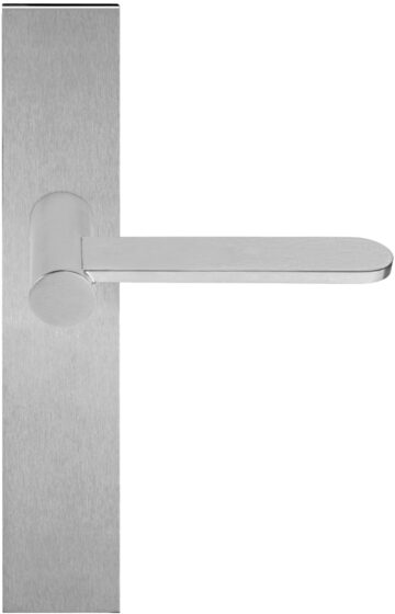 TENSE BB102P236SFC massieve deurkruk ongeveerd op schild blind mat roestvast sta