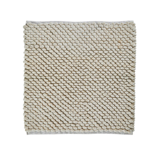Brent - Badmat - 60x60 cm - Zand