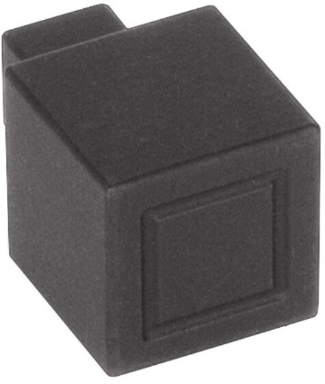 SQUARE JB20M meubelknop mat zwart
