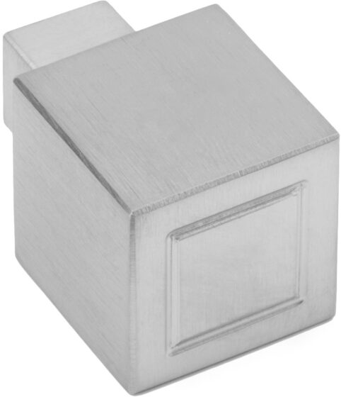 SQUARE JB20M meubelknop mat roestvast staal