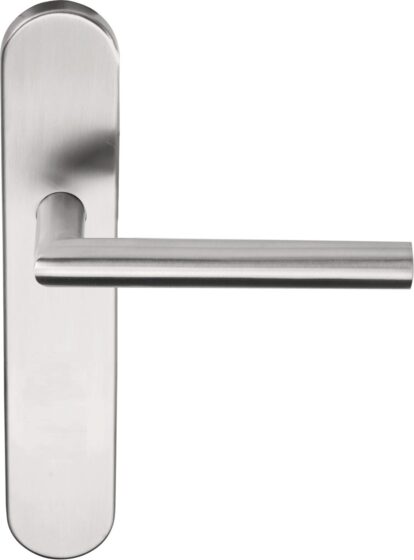 BASICS LBII-19P13SFC 19mm deurkruk geveerd op schild blind PVD mat roestvast st