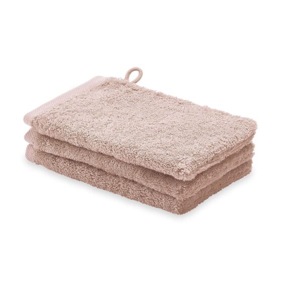 London - Washandje - 16x22 cm - Dusty pink