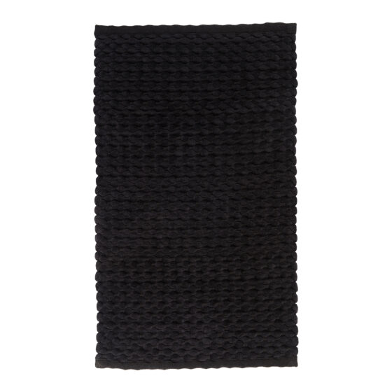 Maks - Badmat - 60x100 cm - Black