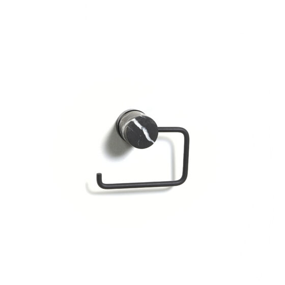 Nero - Toiletrolhouder wand - Black