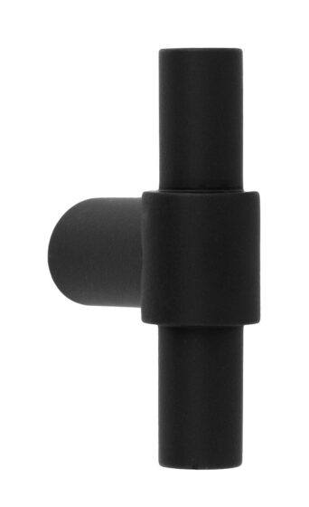 ONE PB14 massieve meubelknop 14mm mat zwart