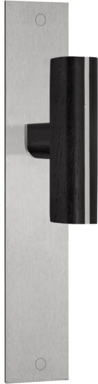 TWO PBT22P236SFC massieve deurkruk ongeveerd op schild blind mat roestvast staal